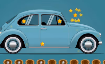 Classic Old And New Cars Hidden