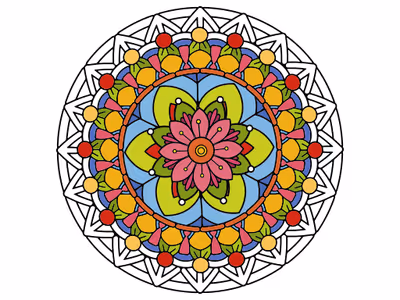 Mandala Coloring Book