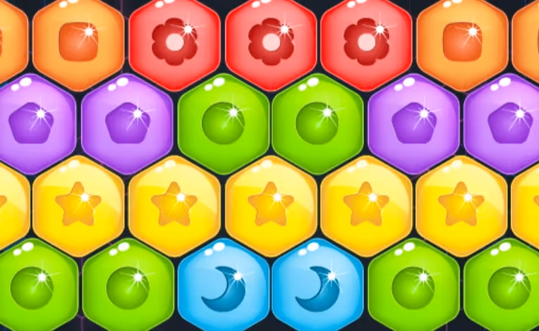 Sweet Candy Hexa Puzzle