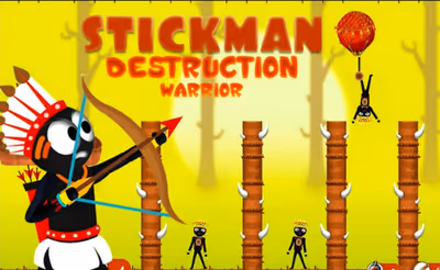Stickman Destruction Warrior