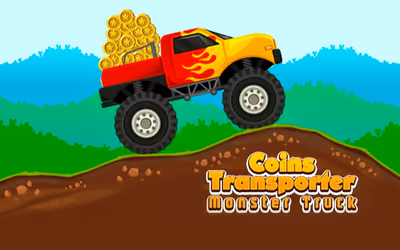 Coins Transporter Monster Truck