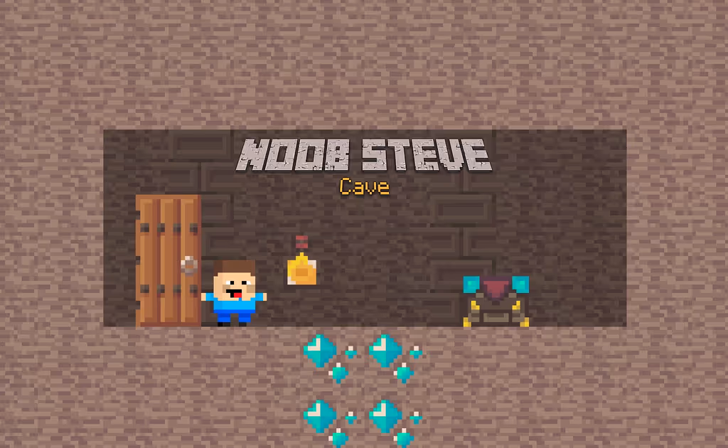 Noob Steve Cave