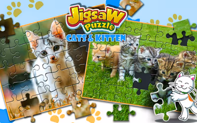 Jigsaw Puzzle Cats & Kitten