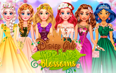 Princess Girls Spring Blossoms