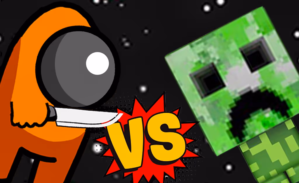 Among vs Creeper