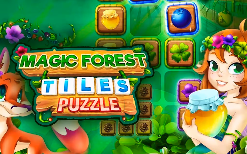 Magic Forest Tiles Puzzle