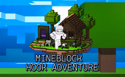 Mineblock Hook Adventure