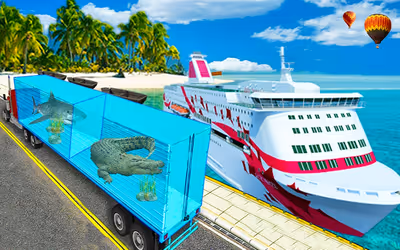 Sea Animal Cargo Truck
