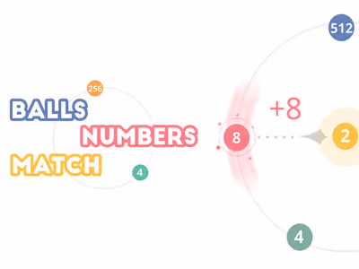 Balls Numbers Match !