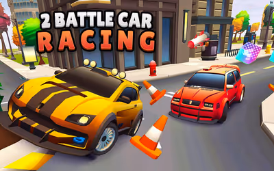 2 Player Battle Car Racing