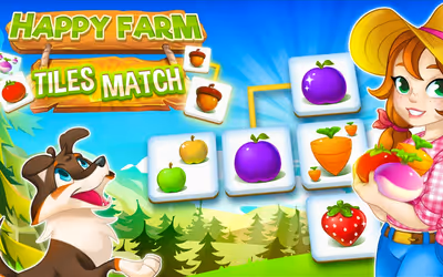 Happy Farm: Tiles Match