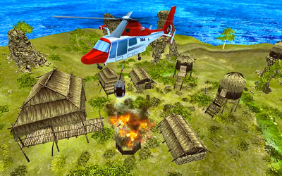 Helicopter Rescue Flying Simulator 3D