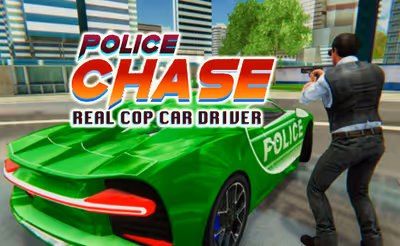 Police Chase Real Cop Car Driver