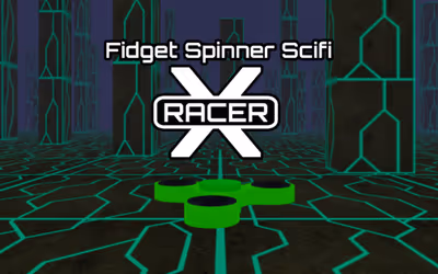 Fidget Spinner Scifi X Racer