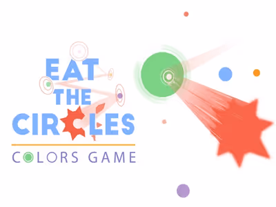 Eat the circles colors game