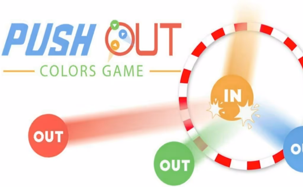 Push Out Colors Game