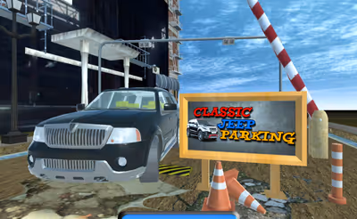 Classic Jeep Parking