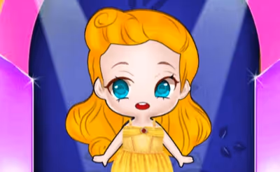 Chibi Anime Princess Doll