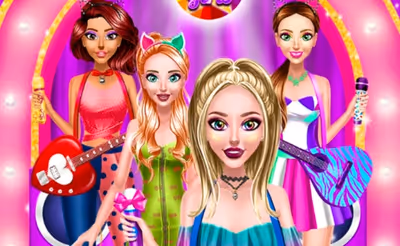 PopStar Girls Dress Up