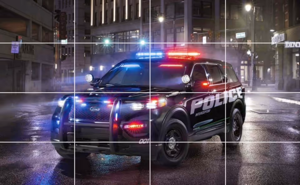 Police Cars Slide