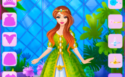 Modern Princess Prom Dress Up
