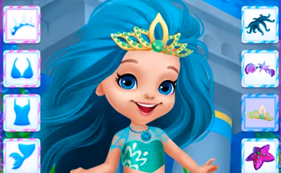 Little Mermaids Dress Up