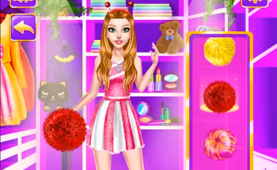 Cheerleader Magazine Dress Up