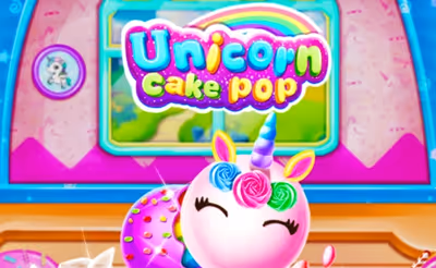 Unicorn Cake Pop