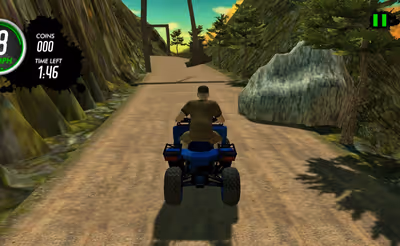 ATV Quad Bike Impossible Stunt