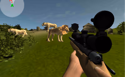 Lion Hunting 3D