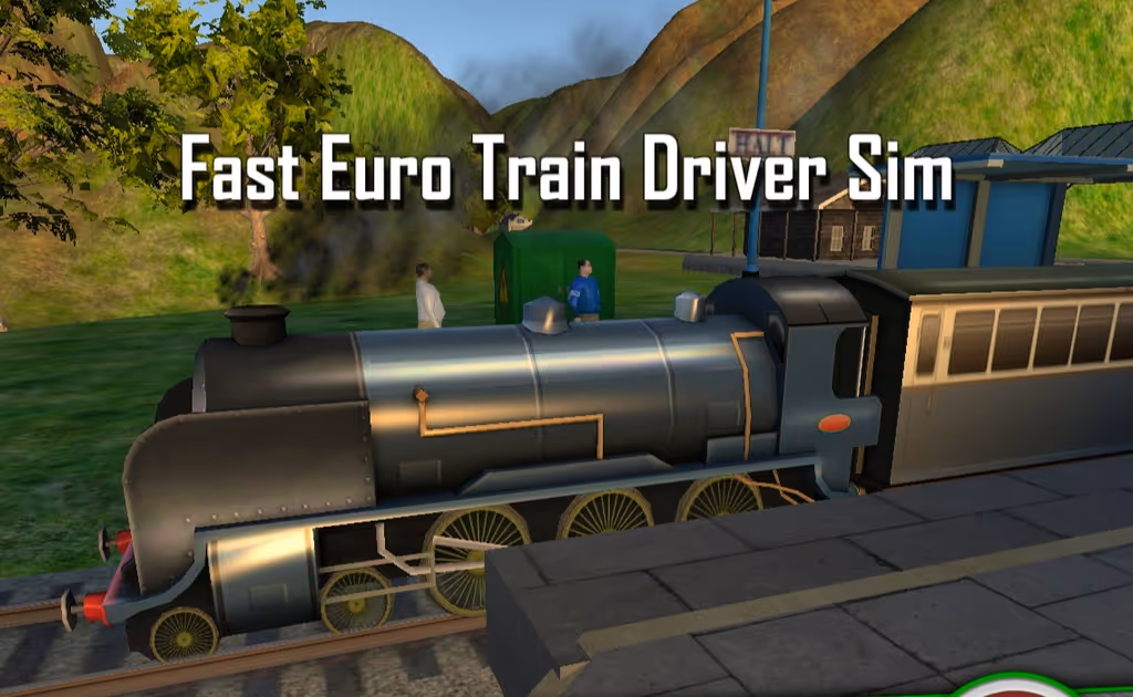 Fast Euro Train Driver Sim