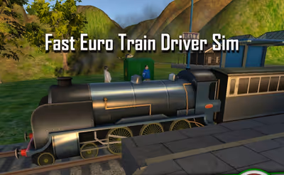 Fast Euro Train Driver Sim