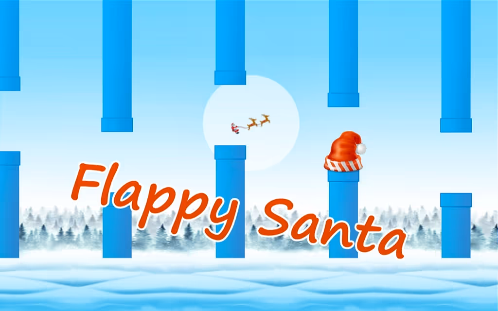 Flappy Santa Game