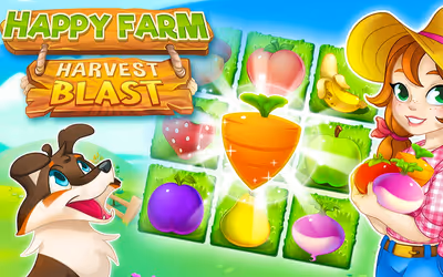 Happy Farm: Harvest Blast