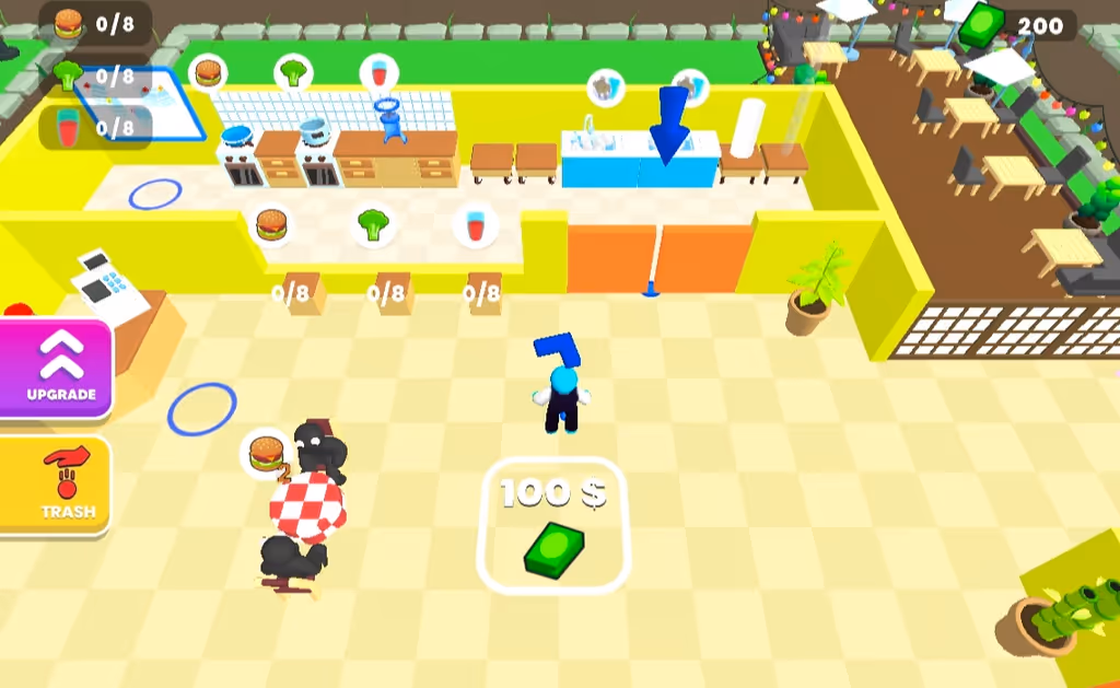 Restaurant rush