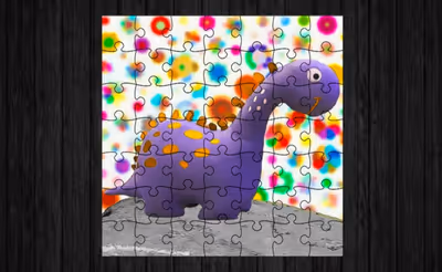 Cute Dinosaur Jigsaw