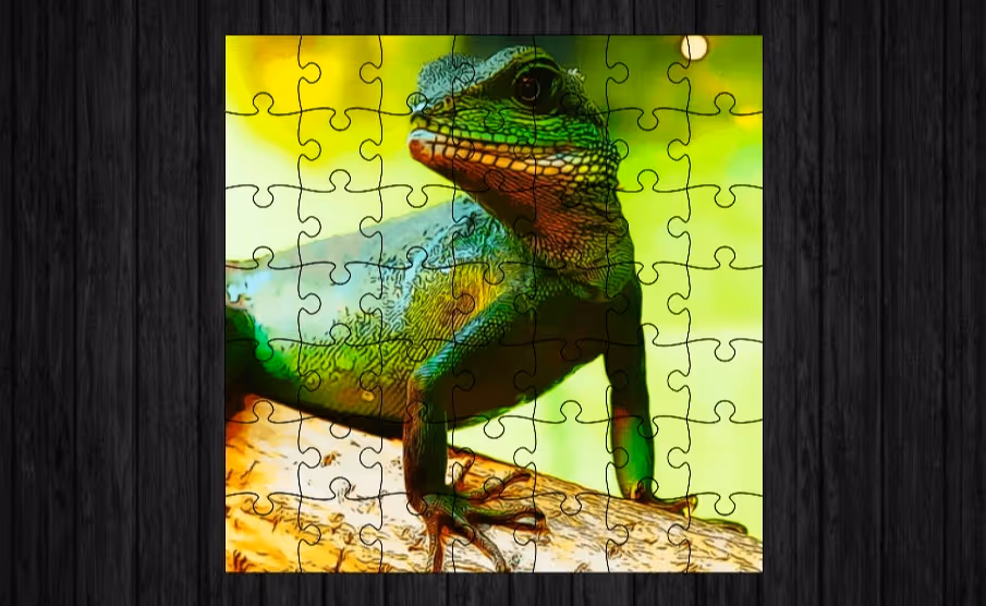 Chinese Water Dragon Jigsaw