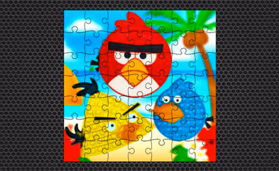Funny Birds Pop It Jigsaw
