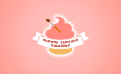 Yummy Cupcake Coloring