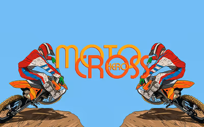 MotoCross Hero Coloring