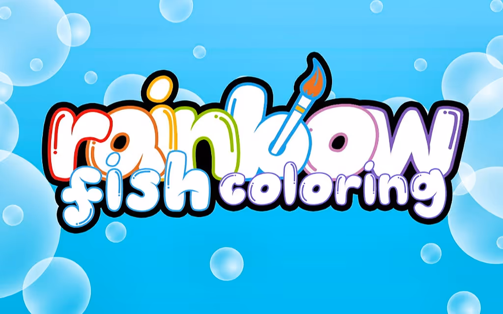 Rainbow Fish Coloring