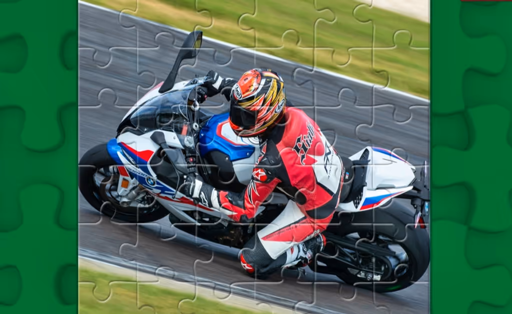 Drifting BMW S1000RR Puzzle