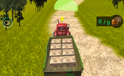 Farmer Tractor Cargo Simulator