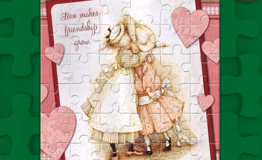 Illustration Love Puzzle