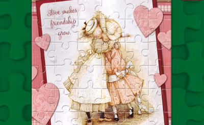 Illustration Love Puzzle