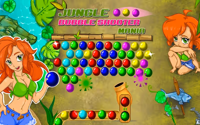 Jungle Bubble Shooter Mania
