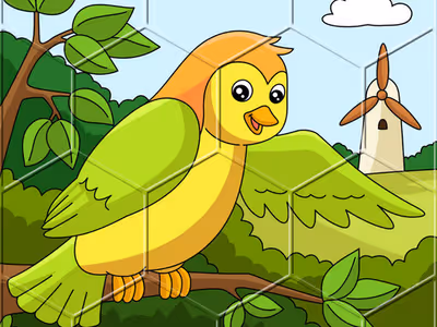Birds Hex Jigsaw