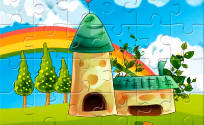 Spring Illustration Puzzle