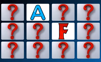 Letters Memory Challenge