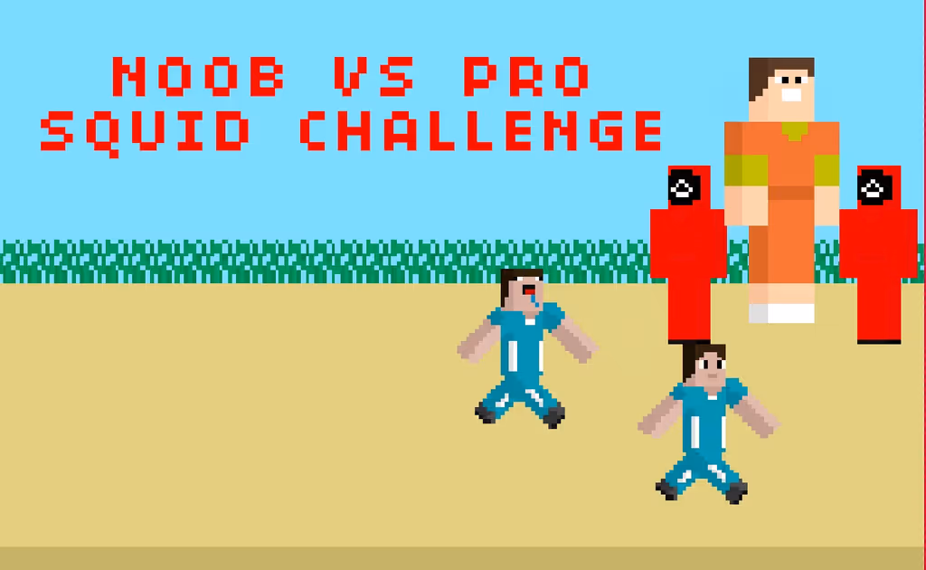 Noob vs Pro Squid Challenge